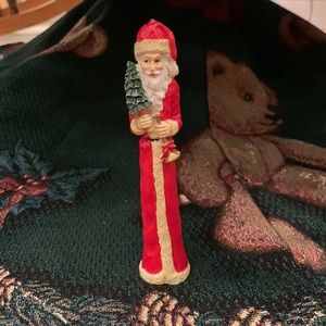 Santa figurine (2) tree & bell